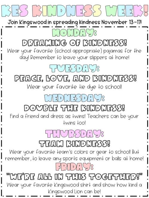 KES Kindness Week